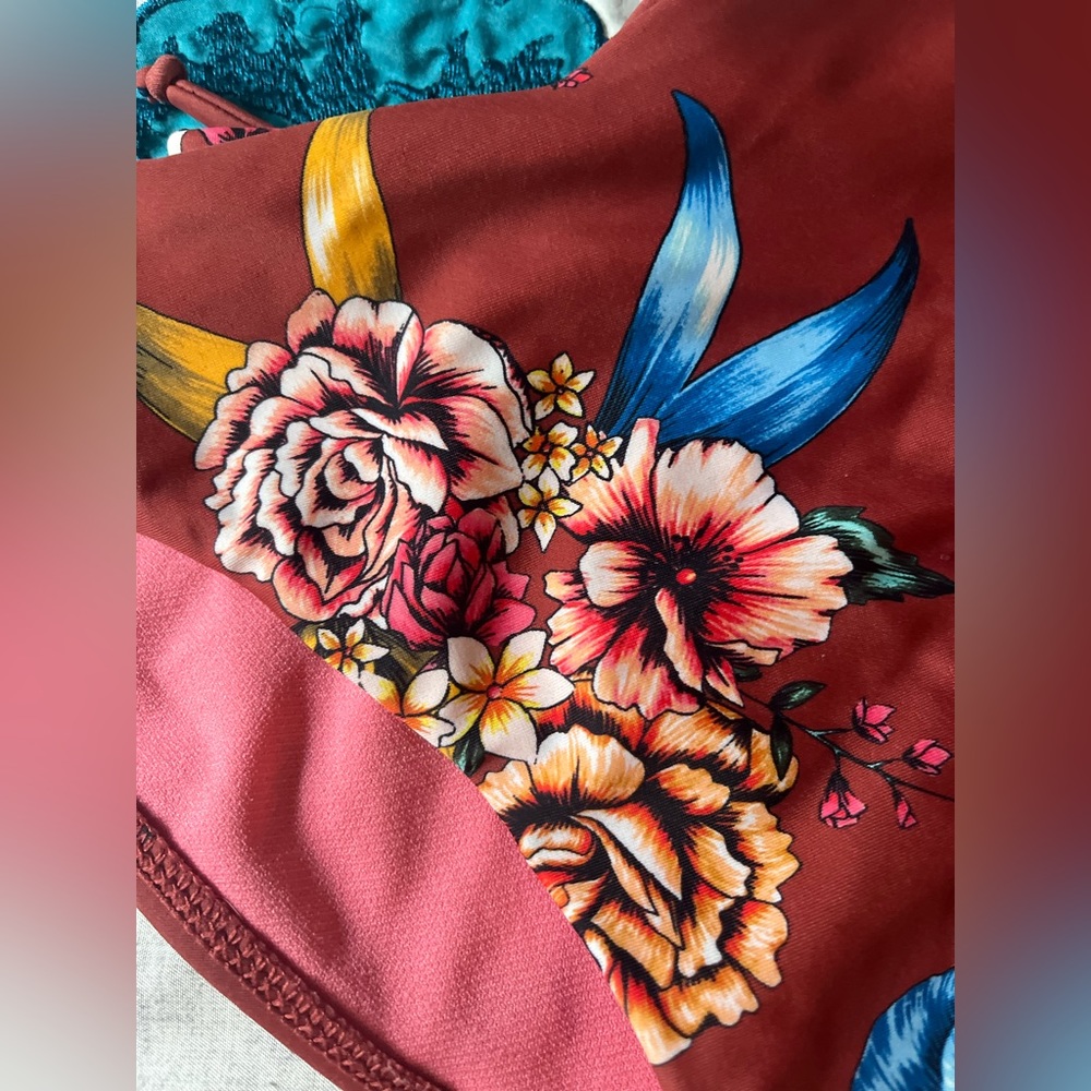 Nobo No Boundaries Supercute Rust Color Back Tie … - image 2